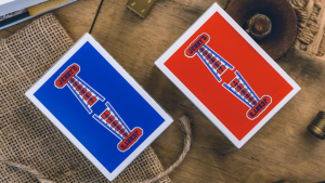 Modern Feel Jerry's Nuggets Gaff (Blue and Red) Playing Cards Trickkarten rot + blau