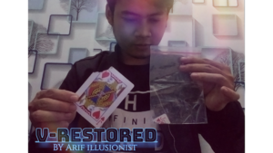 V-restored by Arif Illusionist video DOWNLOAD Abgerissene Kartenecke wandern lassen