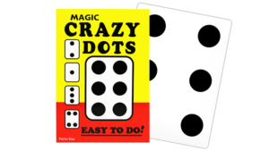 CRAZY DOTS (Parlor Size) Multi Pip Karte Punktekarte 16 x 23 cm Salonversion