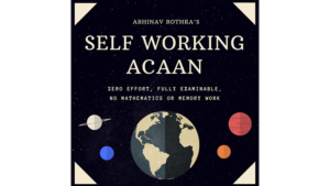 Self-Working ACAAN by Abhinav Bothra Mixed Media DOWNLOAD ACAAN-Effekt mit 2 Zuschauern