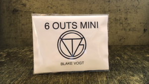 Six Outs Mini (Gimmicks and Online Instructions) by Blake Vogt Trickbrieftasche mit sechs integrierten Trickausgängen