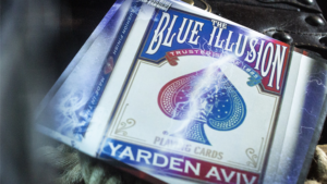 Blue Illusion (Gimmick and Online Instructions) by Yarden Aviv and Mark Mason Karten-Farbwechsel