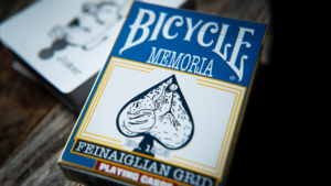 Memoria Deck (Feinaiglian Grid) Playing Cards Poker Kartenspiel für gelegtes Kartenspiel