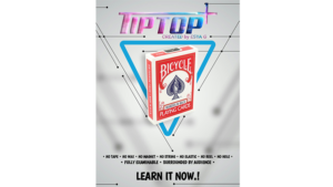 TIPTOP+ by Esya G video DOWNLOAD Zuschauerkarte auf Kartenschachtel balancieren