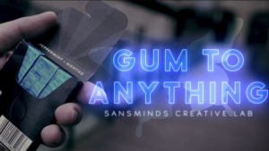 Gum to Anything (Gimmicks and Online Instructions) by Sansminds Magic Kaugummipäckchen zu beliebigem kleinen Gegenstand