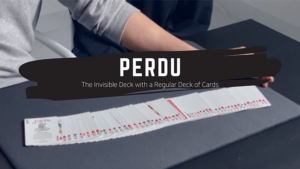 Perdu by Ju video DOWNLOAD Invisible Deck ohne Gimmicks