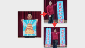 Amazing Banner (Happy Birthday) by JL Magic Geburtstagsbanner verwandeln und vermehren