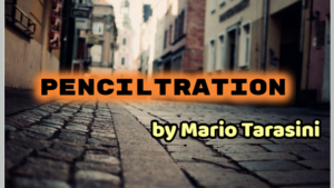 Penciltration by Mario Tarasini video DOWNLOAD Stift durch Münze in gefalteter Karte