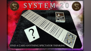 SYSTEM 20 by SaysevenT Present videoDOWNLOAD Direkt Gedanken an Karte lesen und benennen