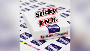 Sticky T.N.R. by Mario Tarasini video DOWNLOAD Aufkleber-Restauration auf Spielkarte