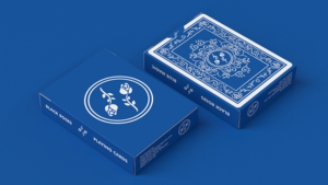 Black Roses Blue Magic Playing Cards Kartenspiel Spielkarten Blau Pokerblatt