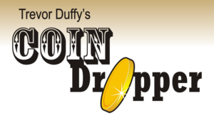 Trevor Duffy's Coin Dropper LEFT HANDED (Half Dollar) by Trevor Duffy Münzdropper 5 Münzen Halbdollar Linkshänder