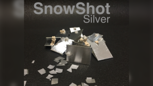 SnowShot SILVER (10 ct.) by Victor Voitko (Gimmick and Online Instructions) Objekte in Konfetti verwandeln oder erscheinen lassen