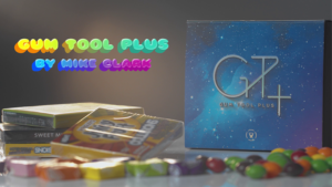Skymember Presents Gum Tool Plus (Sweet Mint) by Mike Clark Zaubertrick Kaugummipackung verwandelt sich/ verschwindet