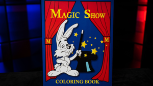 MAGIC SHOW Coloring Book (3 way) by Murphy's Magic Zaubermalbuch mit leeren Seiten befüllt sich von selbst