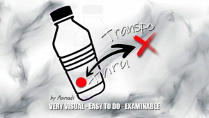 Transpo X Thru by Asmadi video DOWNLOAD Stiftfarbe wandert auf Hand, Etikett durchdringt Flasche