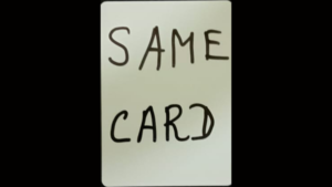 The Same Card by Dibya Guha video DOWNLOAD Karte aus mehrfach gemischtem Kartenspiel voraussagen