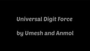 Universal Digital Force by Umesh video DOWNLOAD Jede Zahl mit geliehenem Smartphone forcieren