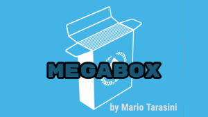MegaBox by Mario Tarasini video DOWNLOAD Joker in Zellophanhülle zu unterschriebener Zuschauerkarte
