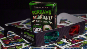 Screams at Midnight Playing Cards (3D-Glasses INCLUDED) Poker markiertes Kartenspiel Spielkarten mit 3D Brille Halloween