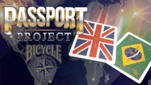 Passport Project by Yoan TANUJI & Magic Dream Poker Kartenspiel Spielkarten mit Routinen, mehrfarbig, Flaggen Fahnen