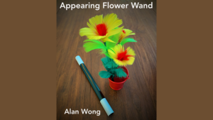 Appearing Flower Wand by Alan Wong Zaubertrick Blumen erscheinen aus Zauberstab