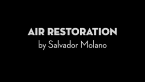 Air Restoration by Salvador Molano video DOWNLOAD Kartenhälfte schwebt und vereint sich mit anderer Hälfte