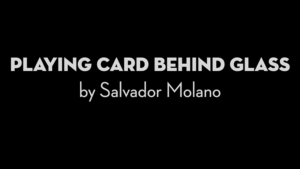 Playing Card Behind Glass by Salvador Molano video DOWNLOAD Zuschauerkarte durchdringt Fensterglas