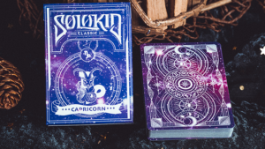 Solokid Constellation Series V2 (Capricorn) Playing Cards by BOCOPO Steinbock Tierkreiszeichen Kartenspiel Lila