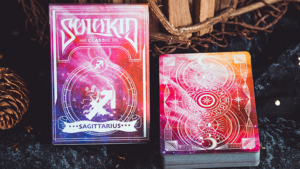 Solokid Constellation Series V2 (Sagittarius) Spielkarten Schütze Sternzeichen Kartenspie Rot