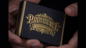 Providence Playing Cards by The 1914 Poker Spielkarten Schwarz Gold