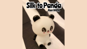 Silk to Panda by Alan Wong Seidentuch verwandelt sich in Comic-Panda Zaubertrick