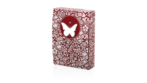 Butterfly Playing Cards Marked (Red) 3rd Edition by Ondrej Psenicka Markierte Poker Spielkarten Rot