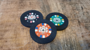 Rinbo Monte (Gimmicks and Online Instructions) by Leo Smetsers Casinochip Glücksspiel Monte