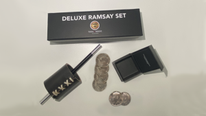 Deluxe Ramsay Set Half Dollar (Gimmicks and Online Instructions) by Tango Zylinder und Münzen Trick