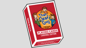 That Deaf Guy RED Cardinal Edition Playing Cards Kartenspiel Poker Gebärdensprache