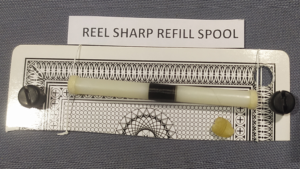 REEL SHARP REFILL SPOOL (Gimmicks and Online Instructions) by UDAY unsichtbarer Faden Ersatzspule