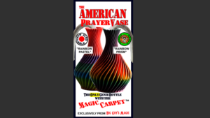 The American Prayer Vase Genie Bottle RAINBOW PRISM by Big Guy's Magic Seilvase Regenbogen Prisma