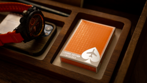 Lounge Edition in Hangar (Orange) with Limited Back by Jetsetter Playing Cards Poker Kartenspiel Orange Limitiert