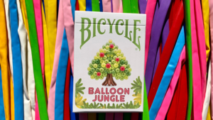 Bicycle Balloon Jungle Playing Cards Dschungel Ballontiere Poker Spielkarten Grün
