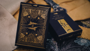 Hak Playing Cards Korea Goldenes Zeitalert Kranich Motiv Poker Spielkarten Schwarz Gold