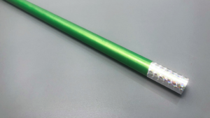 The Ultra Cane (Appearing / Metal) METALIC Green by Bond Lee erscheinender Stock grün