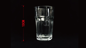 SELF EXPLODING DRINKING GLASS RIDGE (13.5cm) by Wance von selbst zerspringendes Trinkglas