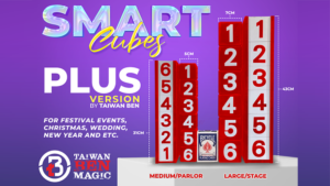 Smart Cubes PLUS RED (Large/Stage) by Taiwan Ben Kubusspiel Würfelturm Bühne