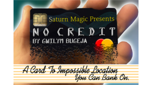 NO Credit by Gwilym Bugeja and Saturn Magic Kreditkarte verschwinden lassen und austauschen