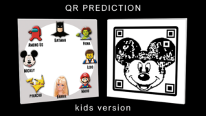 QR PREDICTION MICKEY (Gimmicks and Online Instructions) by Gustavo Raley QR Code Vorhersage Mickey Mouse