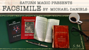 Facsimile (Time Machine) by Michael Daniels Buchtest mit komplettem Faksimile Roman Zaubertrick