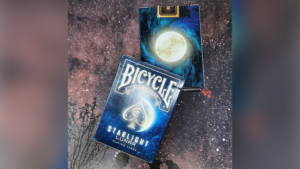 Bicycle Starlight Lunar (Special Limited Print Run) Playing Cards by Collectable Playing Cards Mond Poker Spielkarten Schwarz