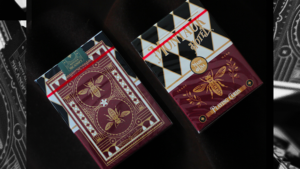 Montauk Hotel Burgundy Playing Cards by Gemini Poker Kartenspiel weinrot limitiert