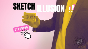 The Vault - Sketch Illusion by Dingding video DOWNLOAD Bild der gewählten Karte erscheint auf der Kartenschachtel